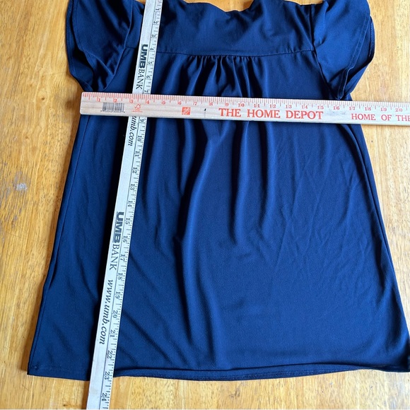 Navy Blue blouse. - Picture 12 of 14